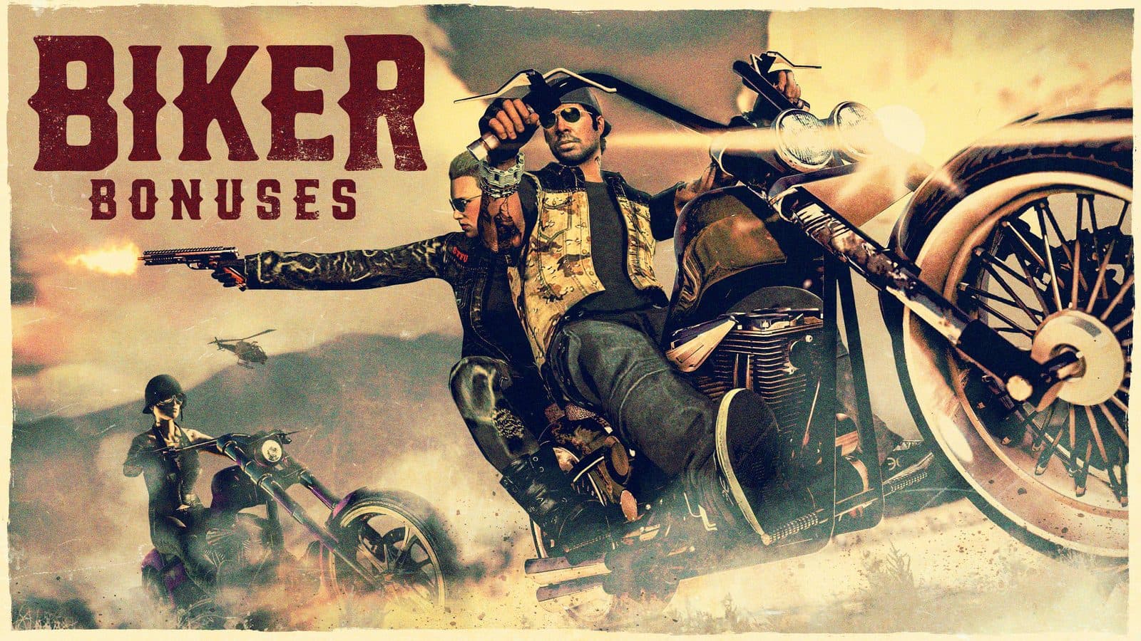 Official GTA Online Bikers business artwork