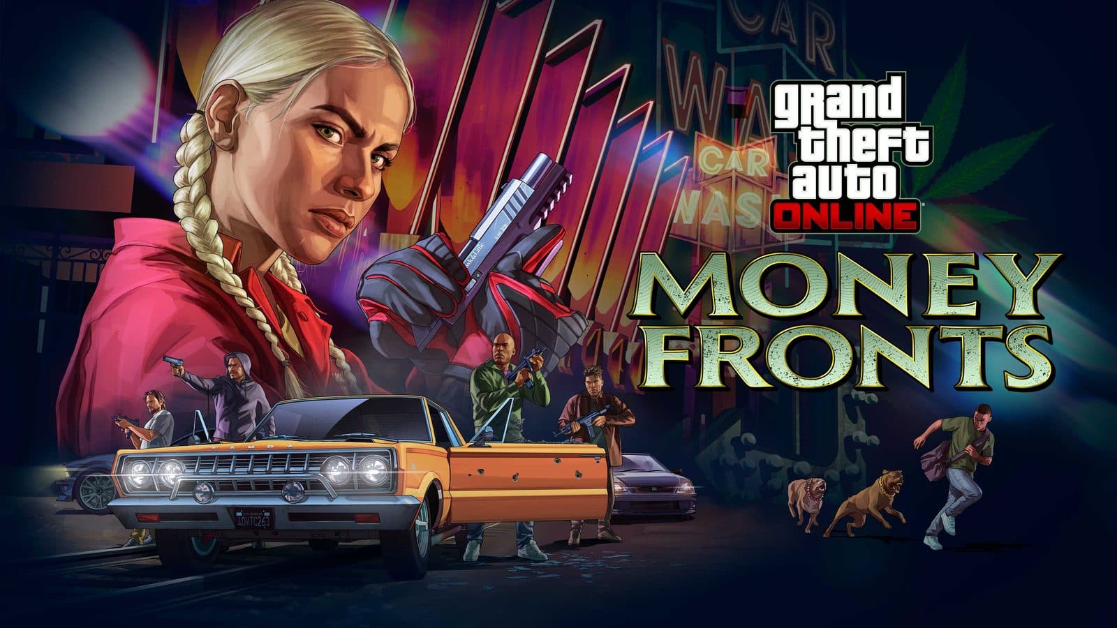 Official GTA Online Money Fronts artwork