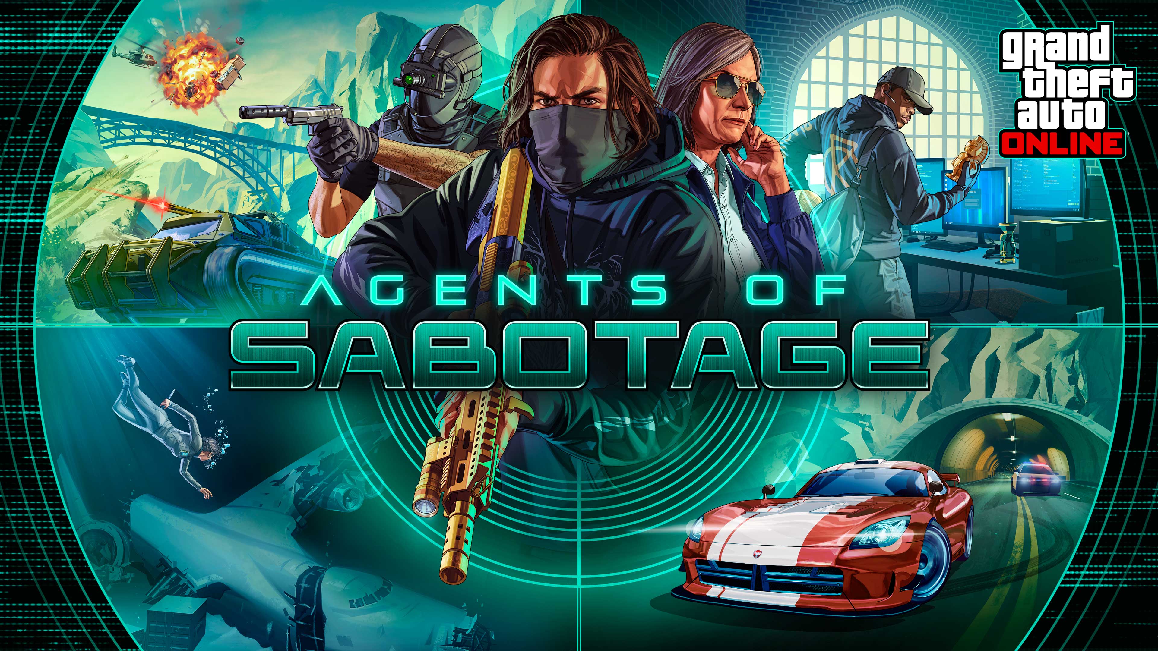 GTA Online Agents of Sabotage official artwork