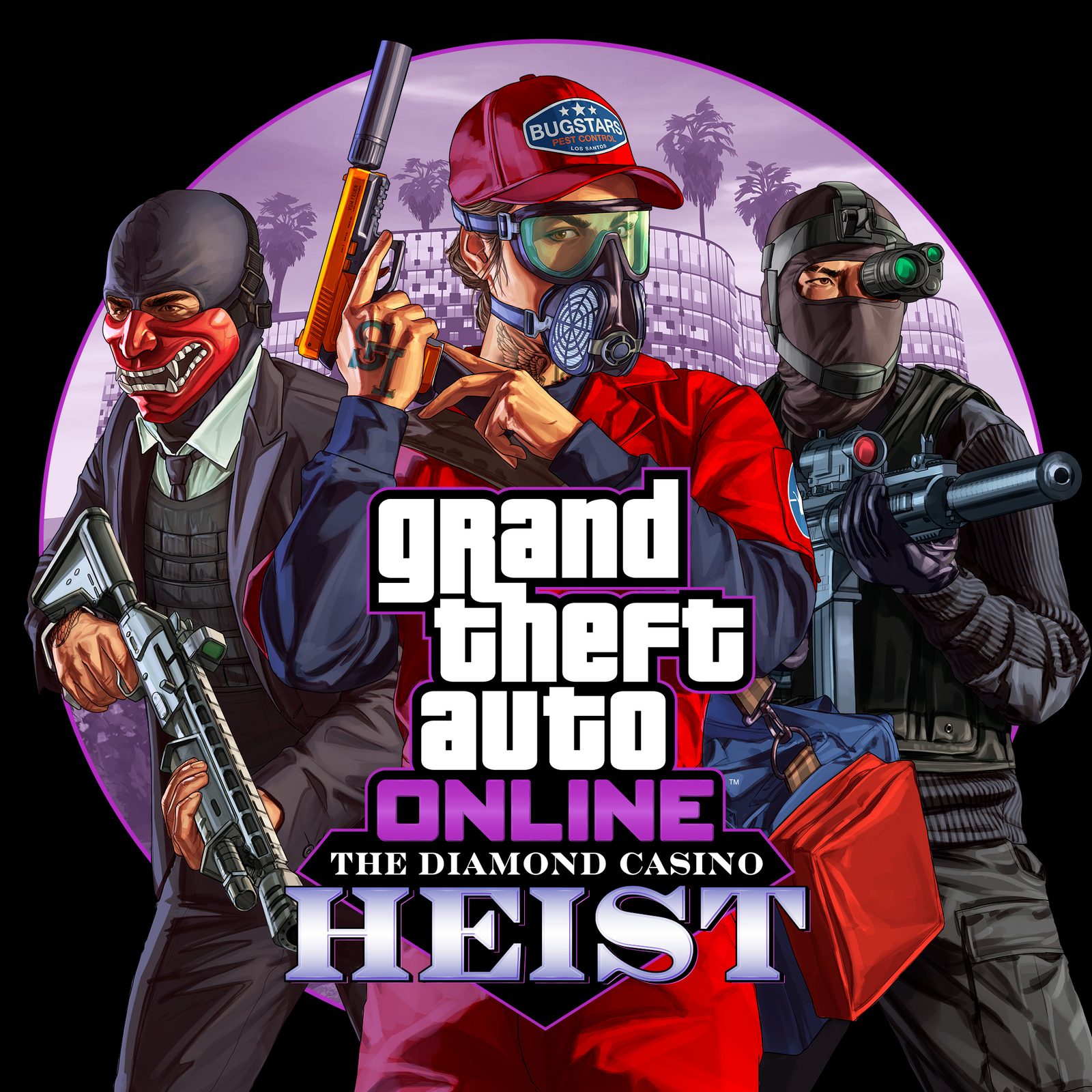 Official Diamond Casino Heist artwork